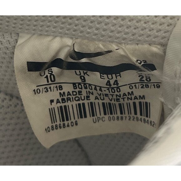 Nike Air Force 1 Low Have A Nike Day‎ White Leather Smiley Face Mens 10 BQ9044 - Picture 9 of 11